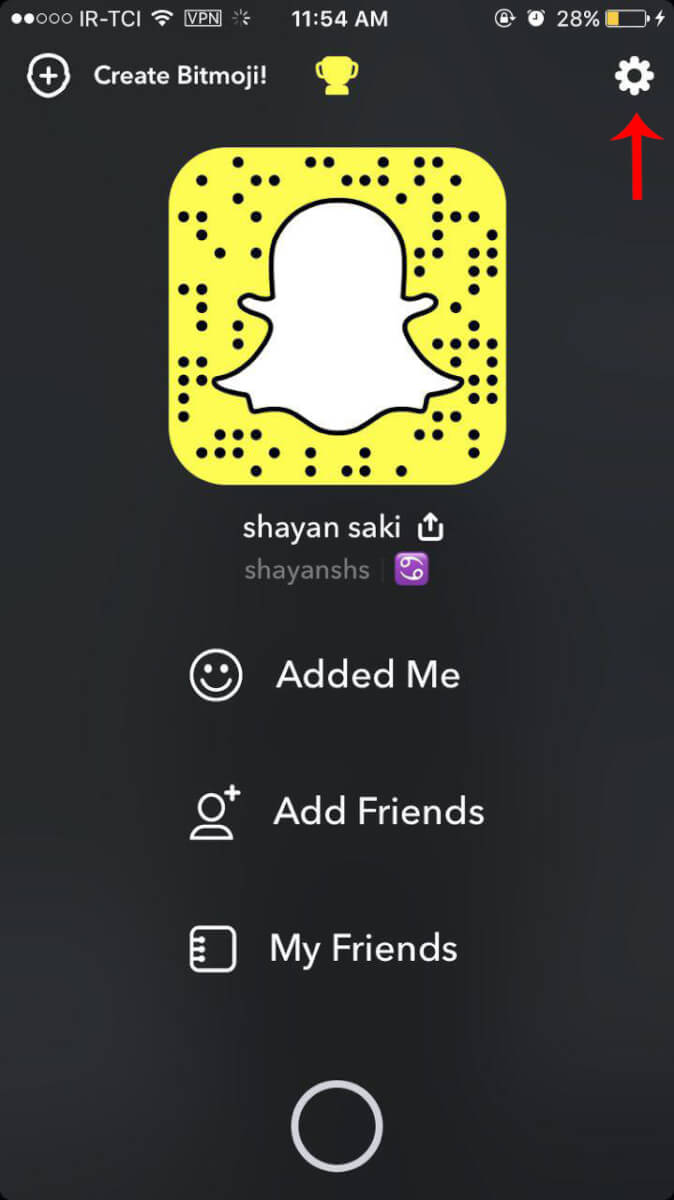 www.howcanu.com ساخت حساب کاربری در اسنپ چت به صورت گام به گام