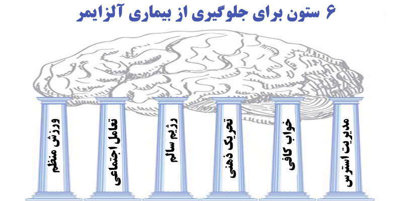 راهکار های پیشگیری از بیماری آلزایمر www.howcanu.com